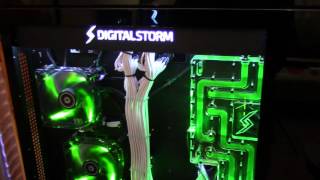 Digital Storm shows off its revamped Aventum 3 and new water cooling setup [upl. by Vittorio7]