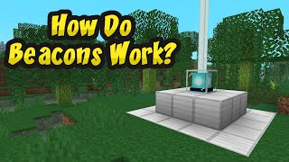 MINECRAFT  How Do Beacons Work 1193 [upl. by Etnaed986]