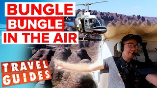 The Guides take a helicopter tour of Bungle Bungle Range  Travel Guides Australia [upl. by Jovita571]