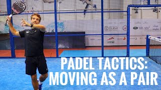 Padel Tactics Moving As A Pair [upl. by Eileek21]