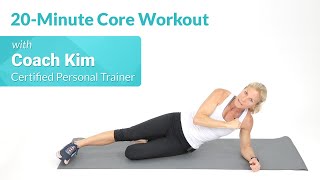 20Minute Core Workout for Seniors [upl. by Aiekat]