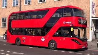 London Buses  Arriva in North London  Hybrid Double Deckers [upl. by Nappie]