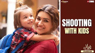 Mimi  Shooting With Kids  Kriti Pankaj Sai  Dinesh Laxman  Streaming Now JioCinema amp Netflix [upl. by Midan]