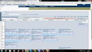 Tutorial Stundenplan erstellen Universität [upl. by Maise407]