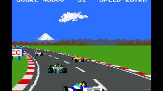 Arcade Game Pole Position II 1983 NamcoAtari [upl. by Pang]