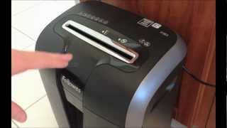 Fellowes 73Ci Shredder Review and Demo [upl. by Eirrahs]