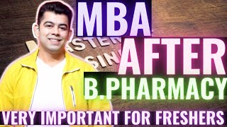 MBA AFTER BPHARMACY MY POINT OF VIEW [upl. by Swinton]