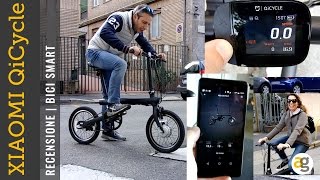 RECENSIONE Bici SMART Xiaomi QiCycle elettrica [upl. by Abott283]