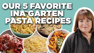 Our 5 Favorite Pasta Recipes from Ina Garten  Barefoot Contessa  Food Network [upl. by Ativla]