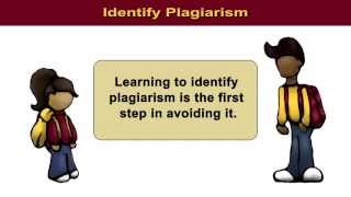 Understanding Plagiarism Identifying Plagiarism [upl. by Woermer991]