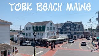 York Beach Maine  Exploring Downtown York Maine [upl. by Dabney]