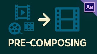 After Effects Precompose  Tutorial for Beginners amp How to use it [upl. by Magner]