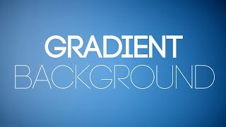 How to make Gradient Background in after effects [upl. by Lunsford]