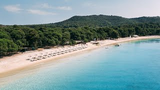 Skiathos  An island of radiant blues amp greens [upl. by Yevol]