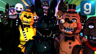 Gmod FNAF  Review  Brand New FNAF Hoaxes Ragdoll Pack [upl. by Shelman]