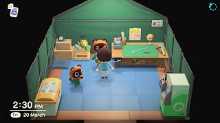 How to unlock storage amp store items  Animal Crossing New Horizons [upl. by Ytisahc62]