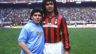 Maradona Vs Gullit 1990 Napoli x Milan [upl. by Acireed]