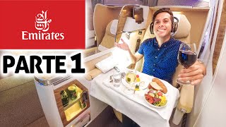 ✈️Vuelo de Lujo 1st Flight EMIRATES México a Dubai  Experiencia BUSINESS CLASS ✈️ [upl. by Dorine]