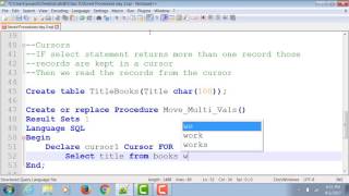 Introduction to Database Cursors [upl. by Airrej]