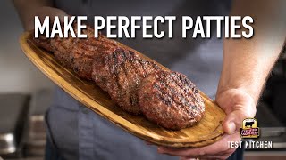 How to Make the Perfect Hamburger Patty [upl. by Ackler916]