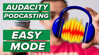 How to Record and Edit a Podcast in Audacity Complete Tutorial [upl. by Swen]