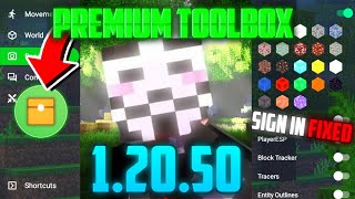 Premium Toolbox For Minecraft PE 12050  Infinite Toolbox For 12050 [upl. by Naujit]