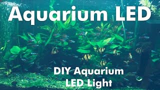 How to make a DIY Aquarium LED Light with RGB LED Strips [upl. by Arathorn497]