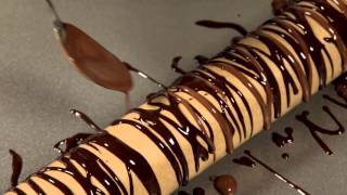 How to make chocolate drizzle decorations [upl. by Lurline]