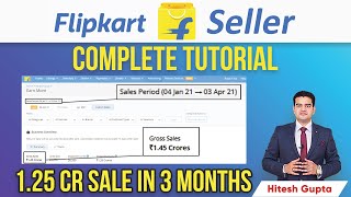 Flipkart Seller Tutorial in Hindi  Online Product Selling Business Kaise Kare  flipkart  Hitesh [upl. by Douglas]