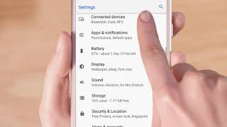 How to change settings on an Android device [upl. by Niwle]