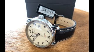 4K Review amp unboxing Zeppelin 76565 series LZ127 watch [upl. by Fernandez]