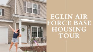 MILITARY BASE HOUSING TOUR  EGLIN AIR FORCE BASE NEW HOUSING [upl. by Alilad]