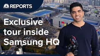 Inside Samsung’s global headquarters in South Korea  CNBC Reports [upl. by Nerraf]