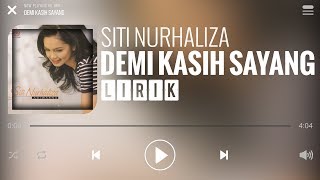 Siti Nurhaliza  Demi Kasih Sayang Lirik [upl. by Merkley525]