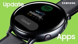 Update apps on your Samsung smartwatch without a phone  Samsung US [upl. by Lurie]