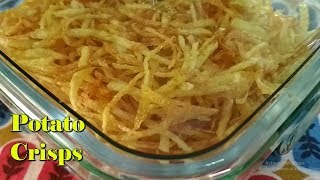 Potato Crisps Juliennes  Aloo Bhujia [upl. by Lehcir]