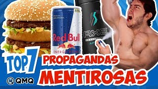 Propagandas Enganosas  Top 7  QMQ S03E73 [upl. by Laeahcim200]