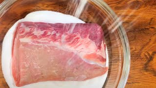 Curing Meat with Salt Only [upl. by Khorma]