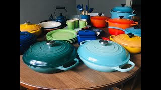 My Le Creuset Collection Spring May 2021 [upl. by Grossman988]