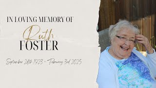 Ruth Foster Memorial  1pm [upl. by Leno565]