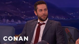 Zachary Levi Has Spent Months Of His Life Playing Video Games  CONAN on TBS [upl. by Dragelin]