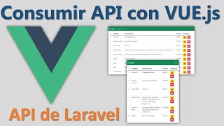 Consumir API con VUE [upl. by Chasse623]