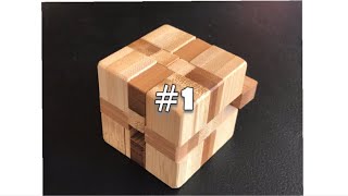 Wood Cube Puzzle [upl. by Nolram]