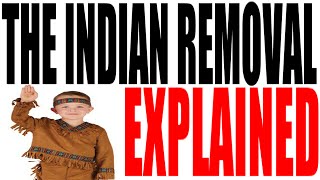 The Indian Removal Act Explained in 5 Minutes US History Review [upl. by Lyall]