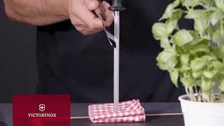 Victorinox  How to Sharpen Your Kitchen Knife [upl. by Voss545]