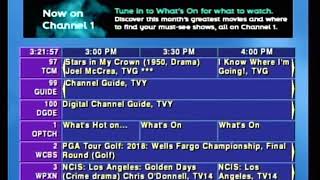 Optimum Channel Guide Ch 99  GUIDE [upl. by Dinah693]