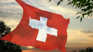 Flag and anthem of Switzerland [upl. by Avert]