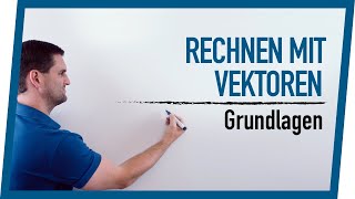 Rechnen mit Vektoren Grundlagen  Mathe by Daniel Jung [upl. by Edlyn970]