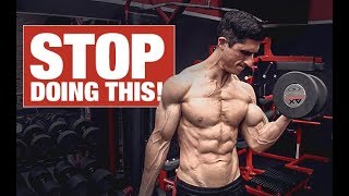 Stop Doing Dumbbell Bicep Curls Like This [upl. by Debora]