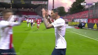 DiMaría Scores Stunning Olimpico Goal [upl. by Siloam]